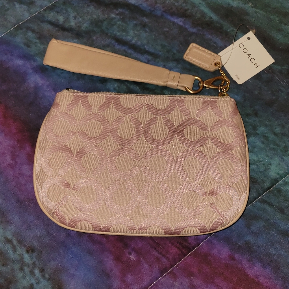 Coach Signature Parker OP Wristlet [NWT] - Picture 8 of 11